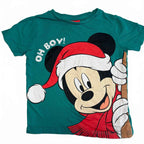 Disney Size 2 Kids Mickey Mouse Christmas T-Shirt
