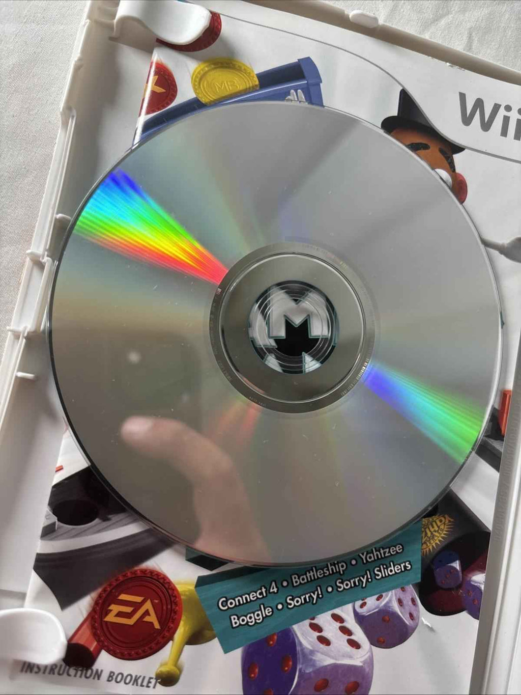 Hasbro Family Game Night + Manual - Nintendo Wii Game Complete