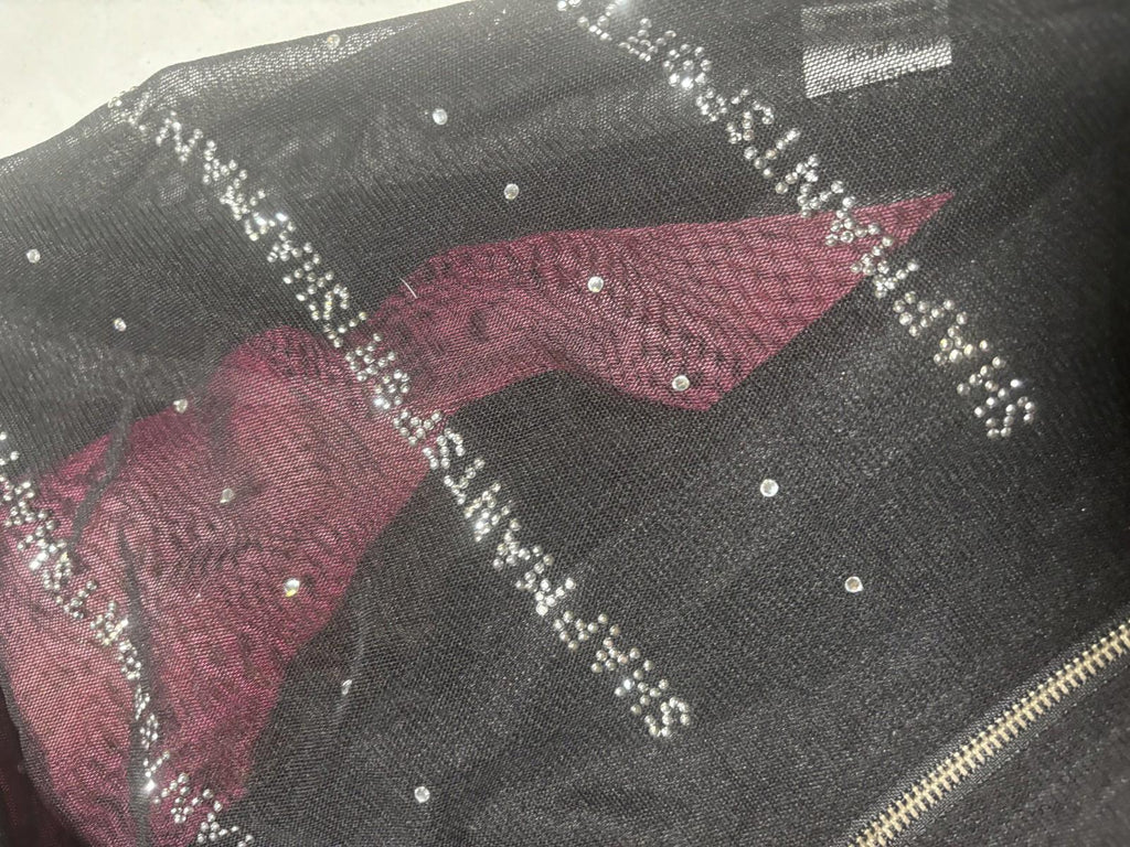 3 x Justina Design Women's Mesh Zip-Up Jackets XL Y2K Vintage Summer Outerwear