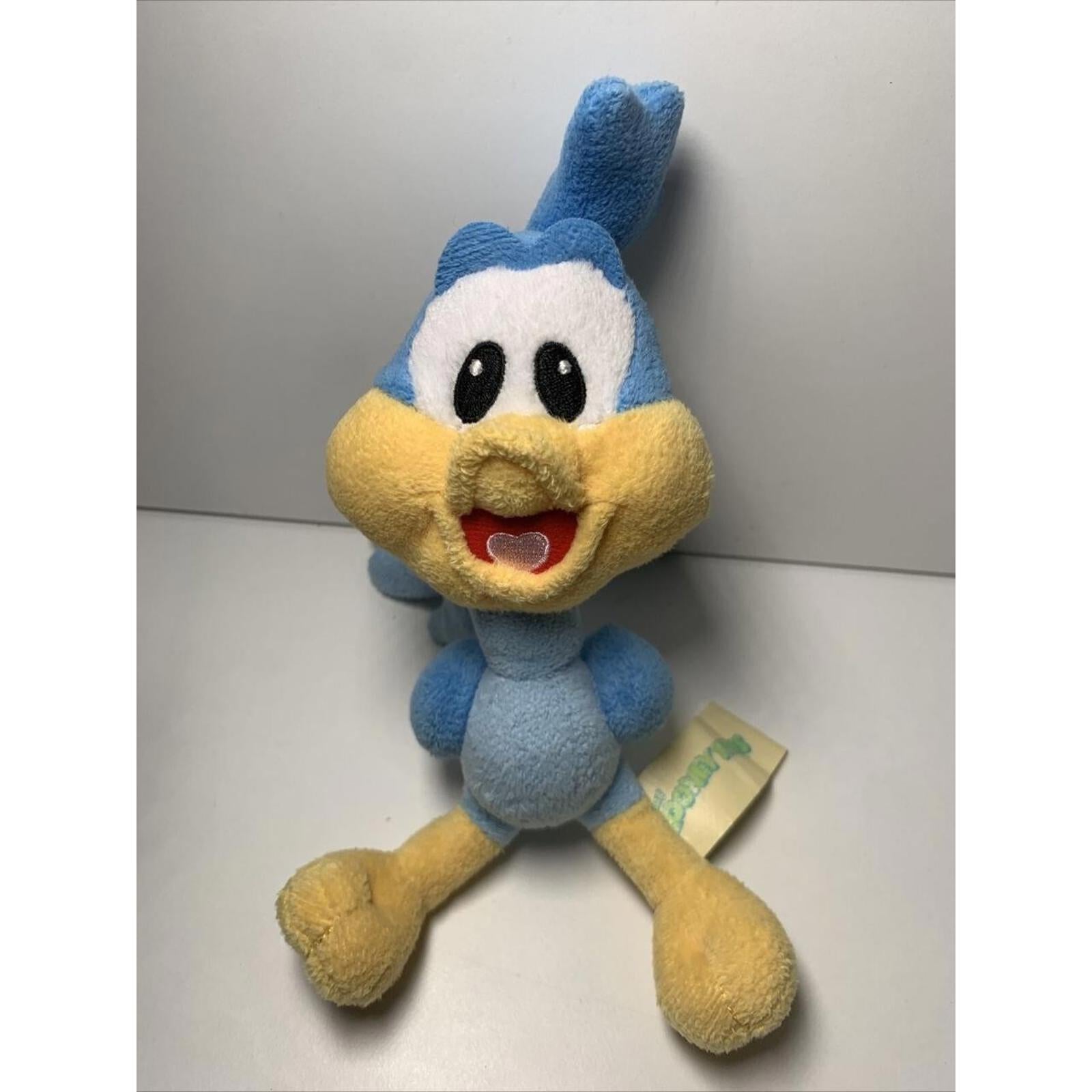 Baby Looney Tunes ROAD RUNNER Plush Movie World Soft Toy 22cm tall. - Come Sell Nearly Anything