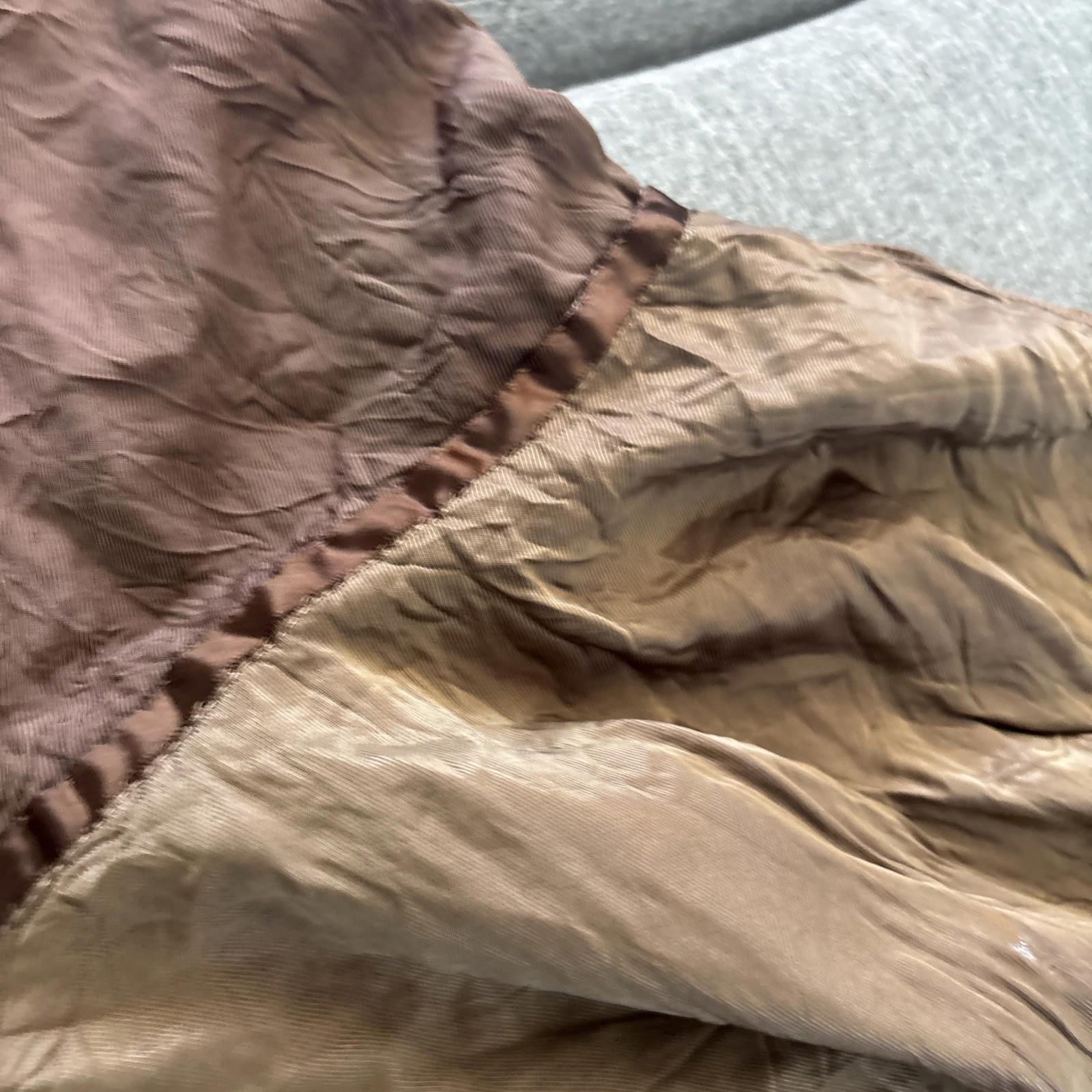 Vintage Womens Skirt L Hand Made Reversible Maxi Retro Cottage Large - Come Sell Nearly Anything