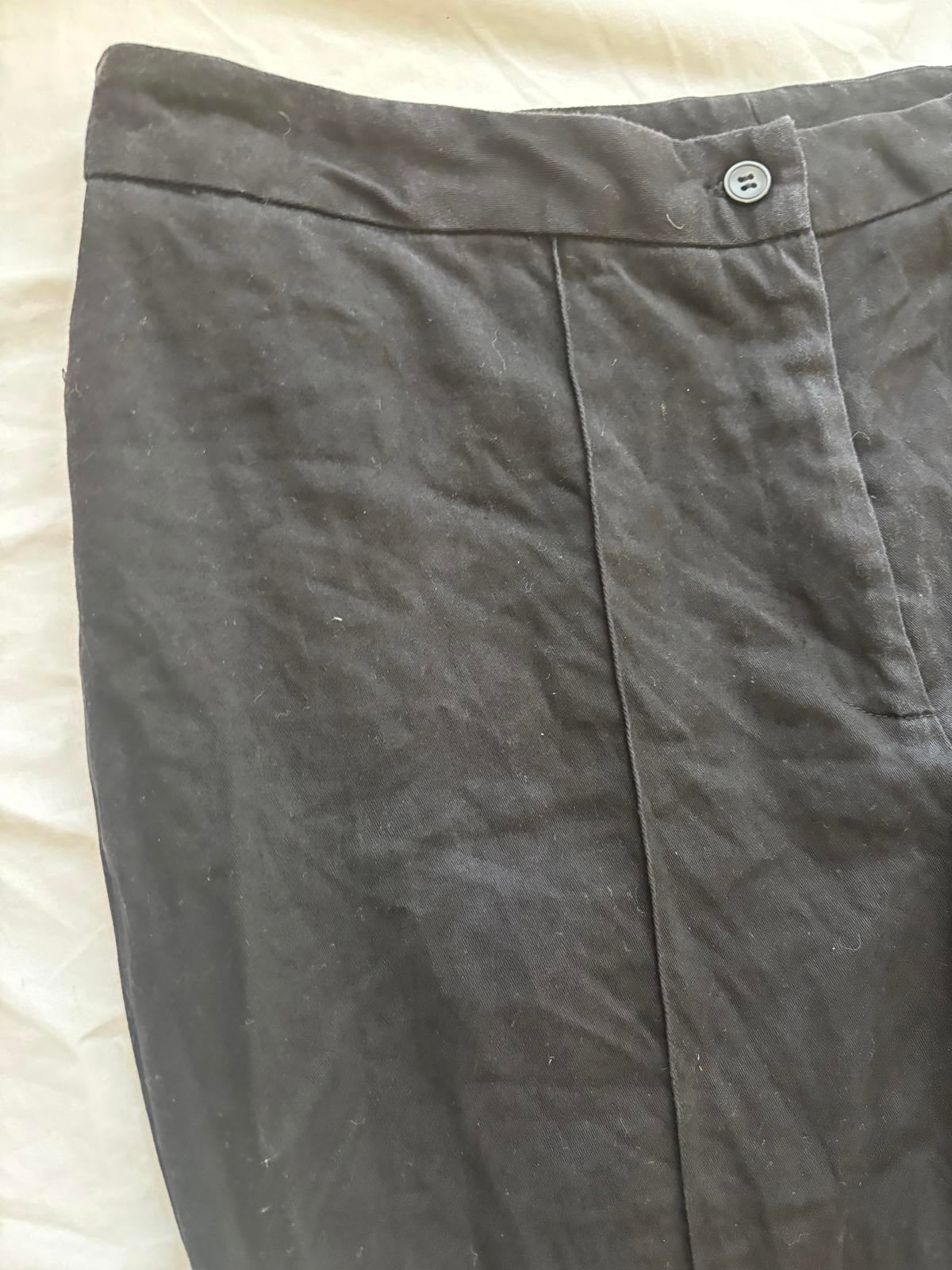 Black Women's Pants with Polka Dot Bow Detail Size 16 - Come Sell Nearly Anything