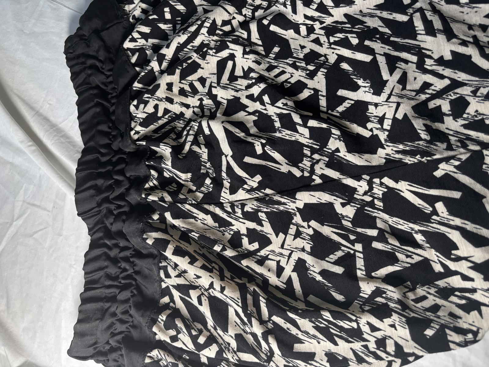 THE COUPLE Women's Casual Printed Pants with Stretch Waist - Come Sell Nearly Anything