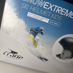 Crane SnowExtreme Ski Helmet Kids Size Small Black/Grey 48-52cm