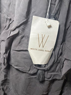 White Label Noba Black Ruffle Viscose Dress Size 2 RRP $269.95 - Come Sell Nearly Anything