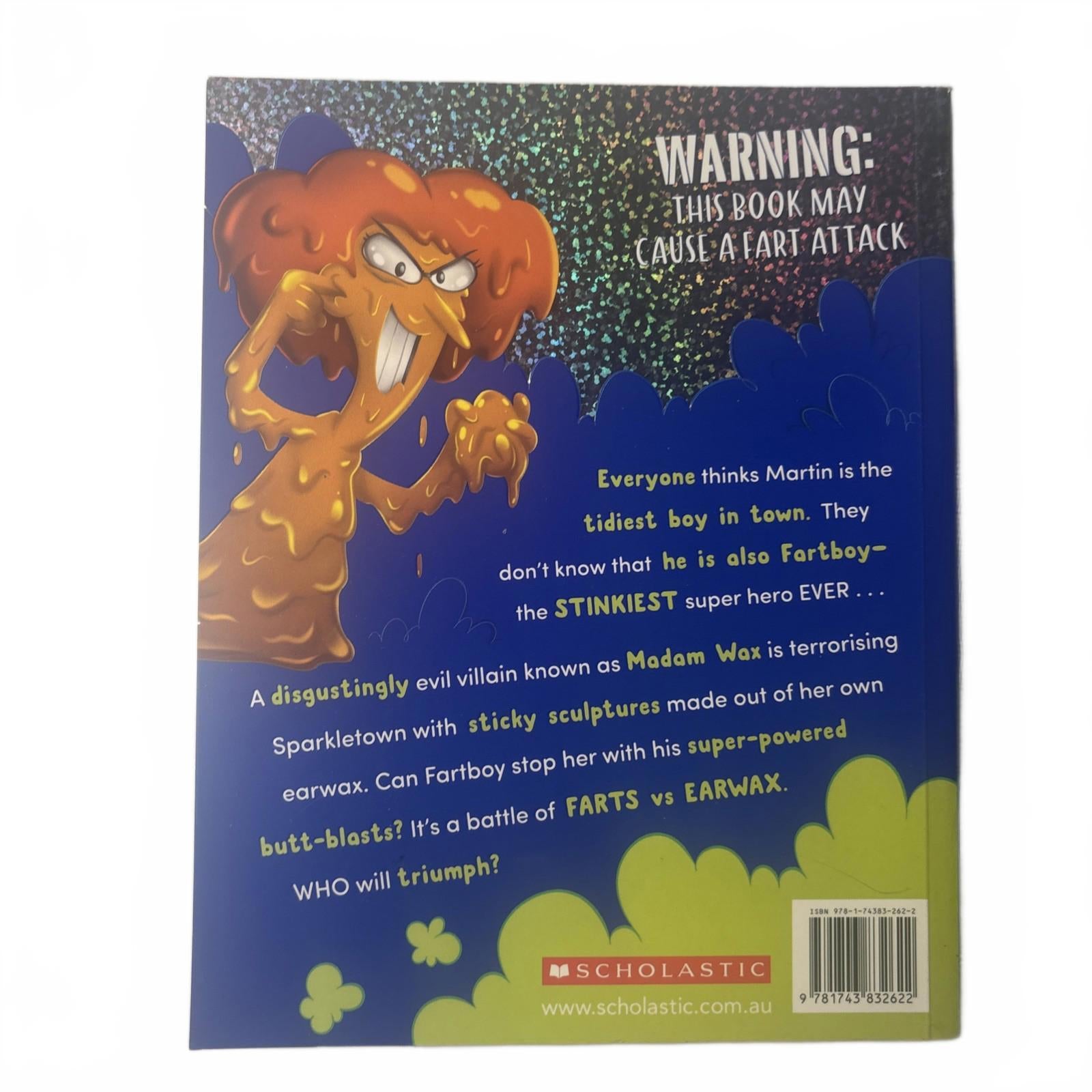 Ready, Aim, Fart! (Fartboy #2) by Adam Wallace (English) Paperback Book - Come Sell Nearly Anything