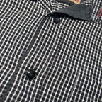 Industrie Clothing Large Men's Checker Short Sleeve Button-Up Shirt