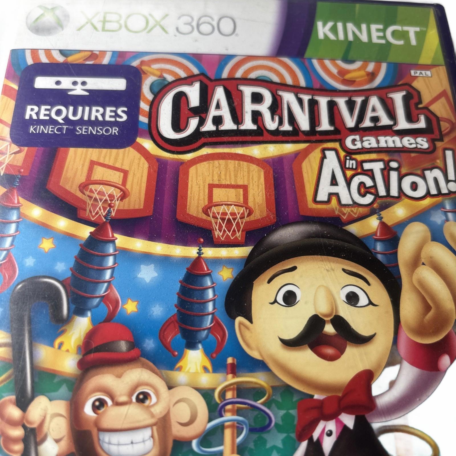 Kinetics Carnival Games in Action! - Xbox 360 Game - PAL