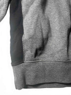 Caterpillar CAT Large Grey & Black Hoodie Sweatshirt