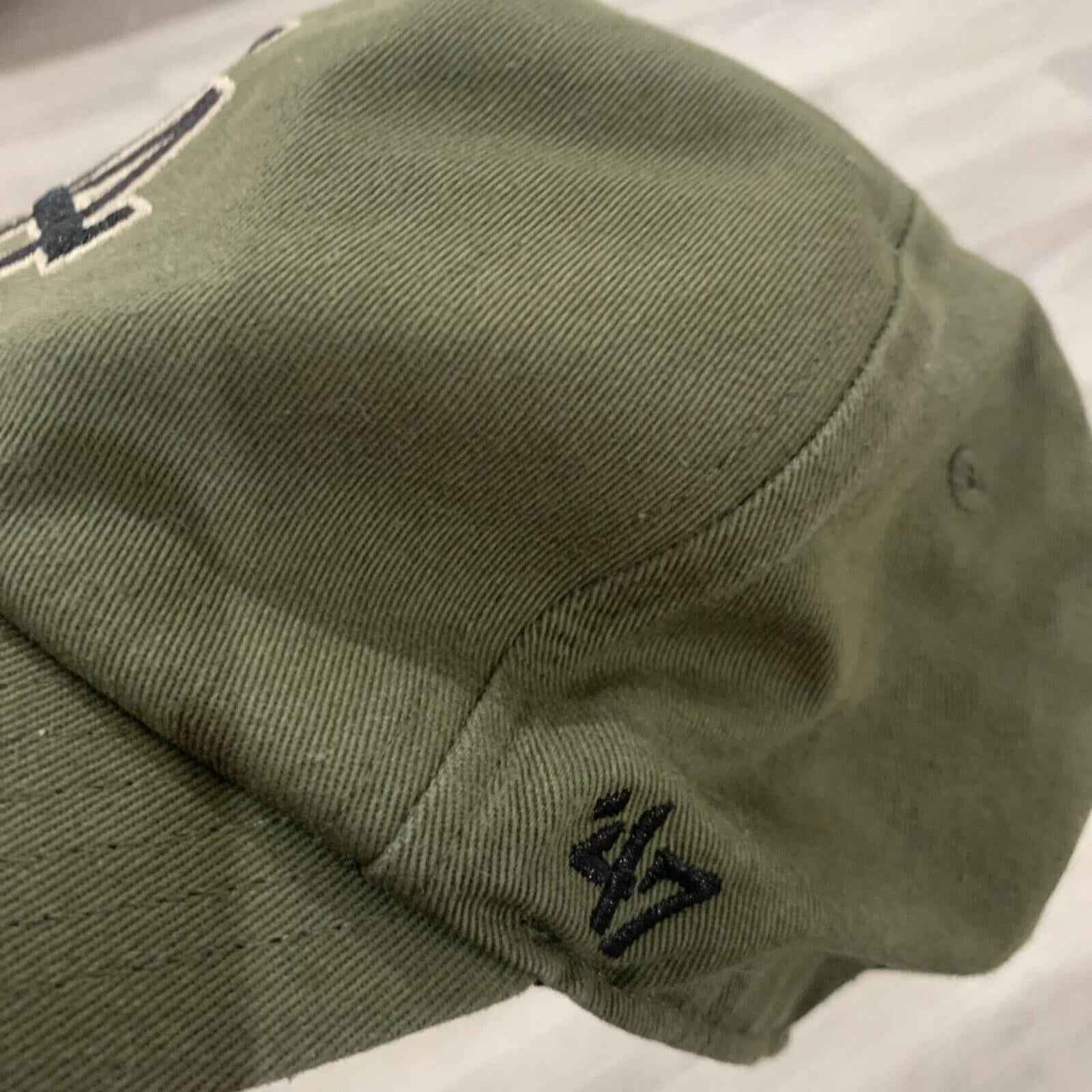 LA Dodgers Green BASEBALL Hat Cap Official Forty Seven Brand Adjustable Strap.