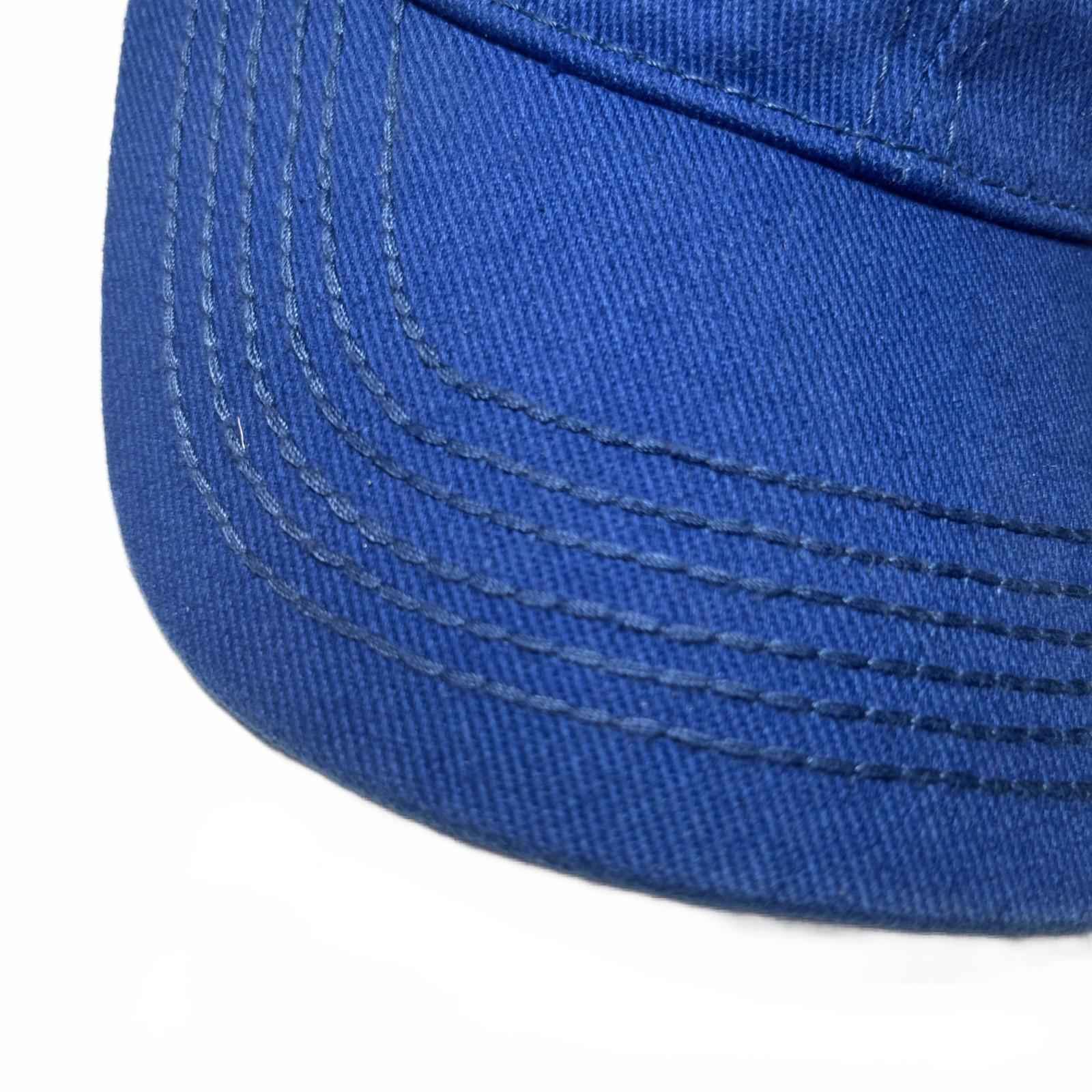 Billabong Vintage 6 Panel Adjust Cap Hat Spell Out Cotton Blue