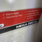 HOLDEN RACING TEAM HRT WHITE MEGA DECAL LOGO AND WORDS CAR STICKER Vinyl