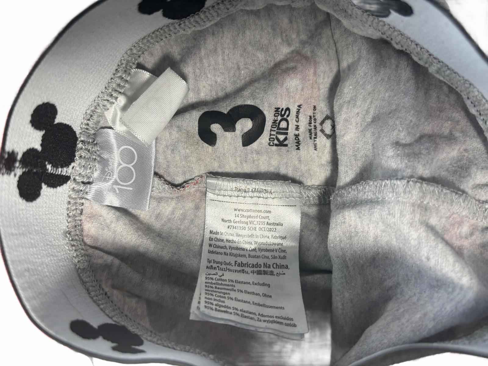 Cotton On Kids Mickey Mouse Pajama Set Size 3 Toddler Boys Girls