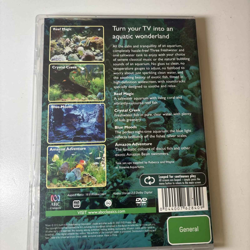 VARIOUS ARTISTS - AQUARIUM CLASSICS 2012  [Region 4] - DVD - New