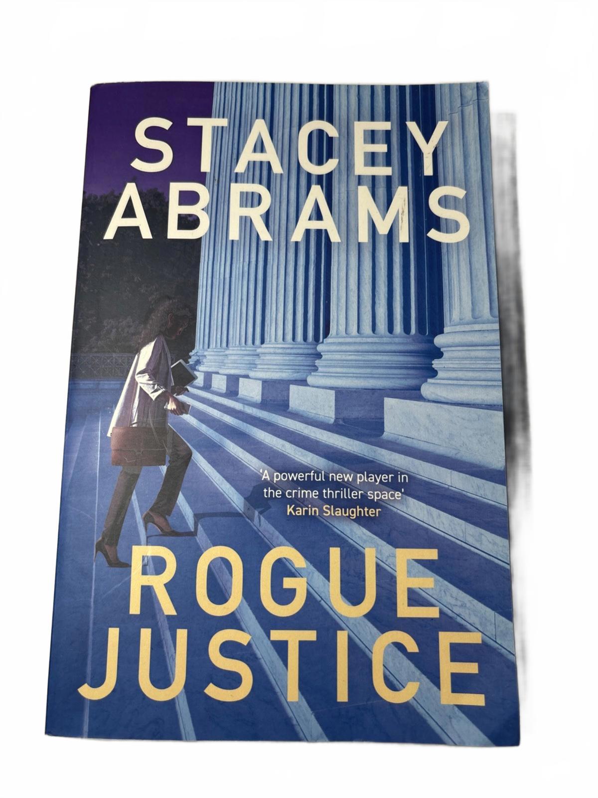Rogue Justice by Stacey Abrams (English) Paperback Book - Come Sell Nearly Anything
