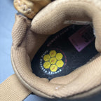 Hard Yakka 3056 Women's Work Boots. 6.5 Steel Cap Safety Wheat Lace Zip Y60240