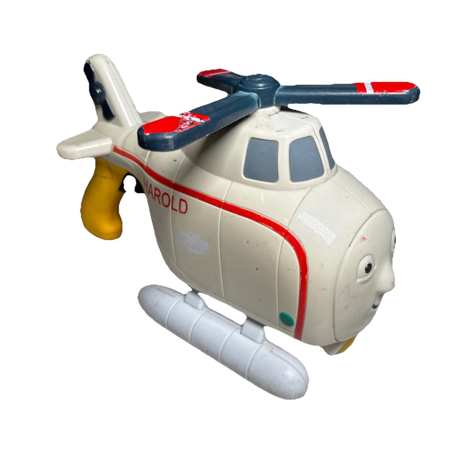 HAROLD THE HELICOPTER - 25CM LONG - SEARCH & RESCUE - TALKS & LIGHTS - PRE-LOVED