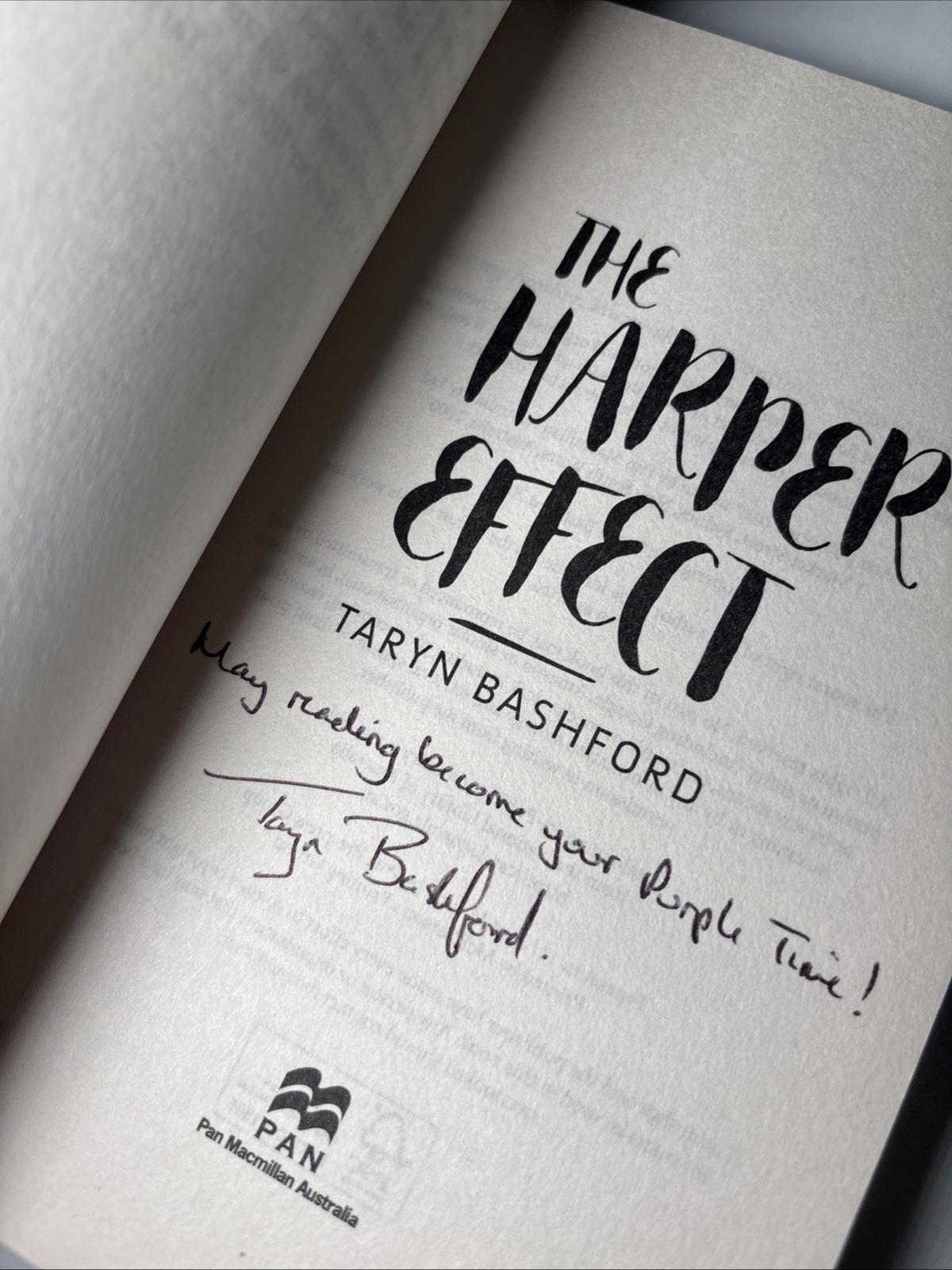 The Harper Effect by Taryn Bashford 1st ed Medium PB 9781760552091 - Come Sell Nearly Anything
