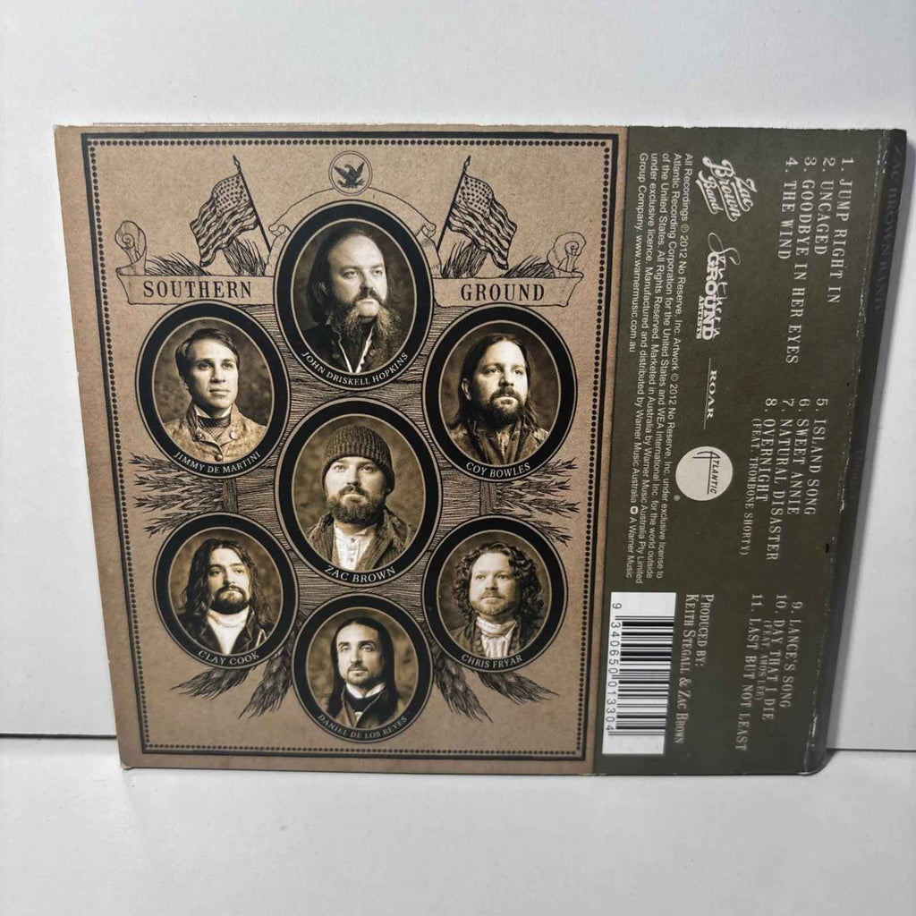 Zac Brown band Uncaged CD - AUS Seller