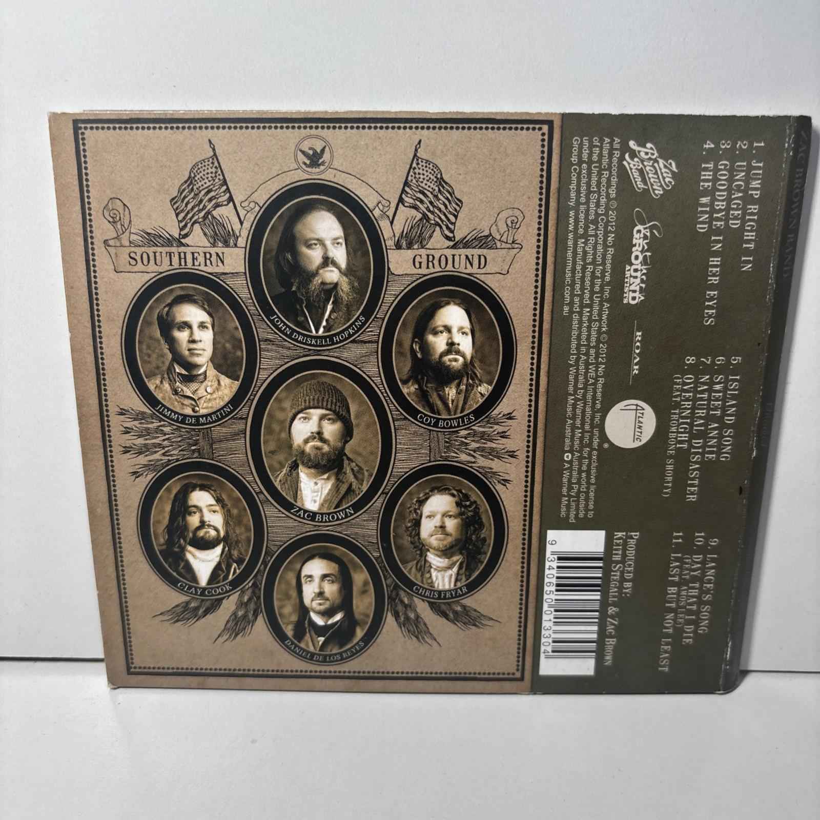 Zac Brown band Uncaged CD - AUS Seller
