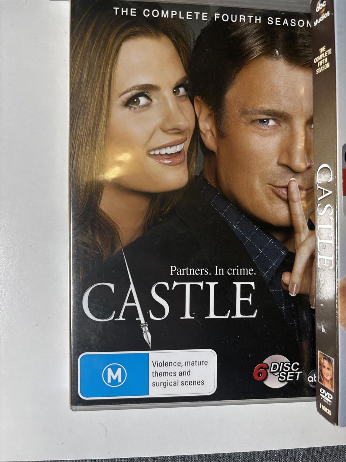 Castle Season 1 - 6 DVD Boxset Region 4 Free Postage - Come Sell Nearly Anything
