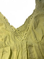 Katherine Women's Maternity Dress Size 14 Yellow Cotton - Come Sell Nearly Anything