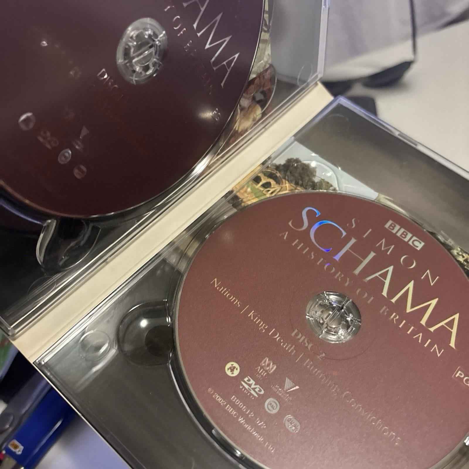 Simon Schama A History Of Britain  Complete Series DVD 3000BC - 2000AD