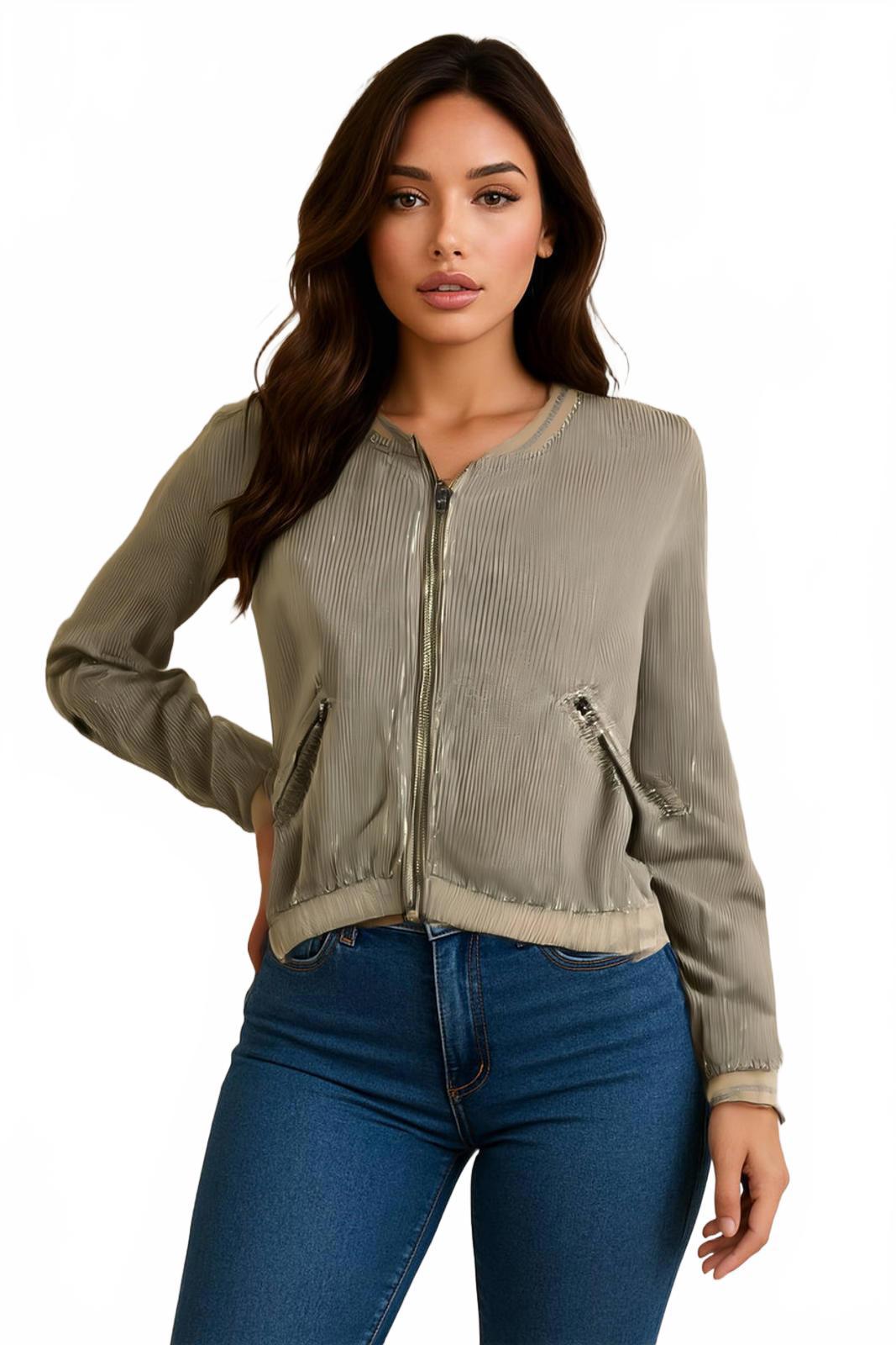 LADIES DOTTI Vintage Rave Skater ZIP UP JACKET SIZE 10 - Come Sell Nearly Anything