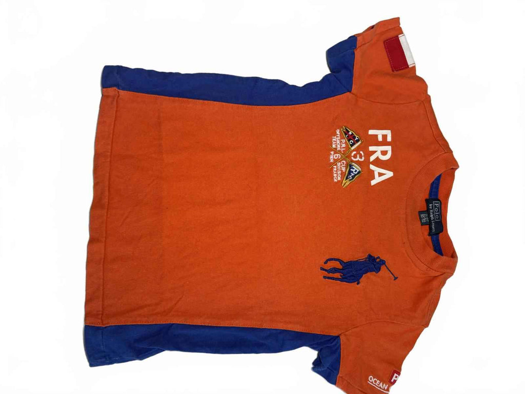 Polo by Ralph Lauren Kids Orange Blue Polo Shirt Size 2T #PoloRalphLauren