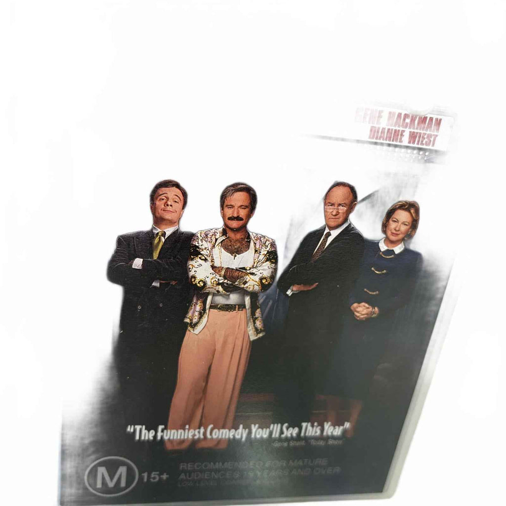 THE BIRDCAGE ~ ROBIN WILLIAMS + NATHAN LANE + GENE HACKMAN ~ AS NEW VHS VIDEO