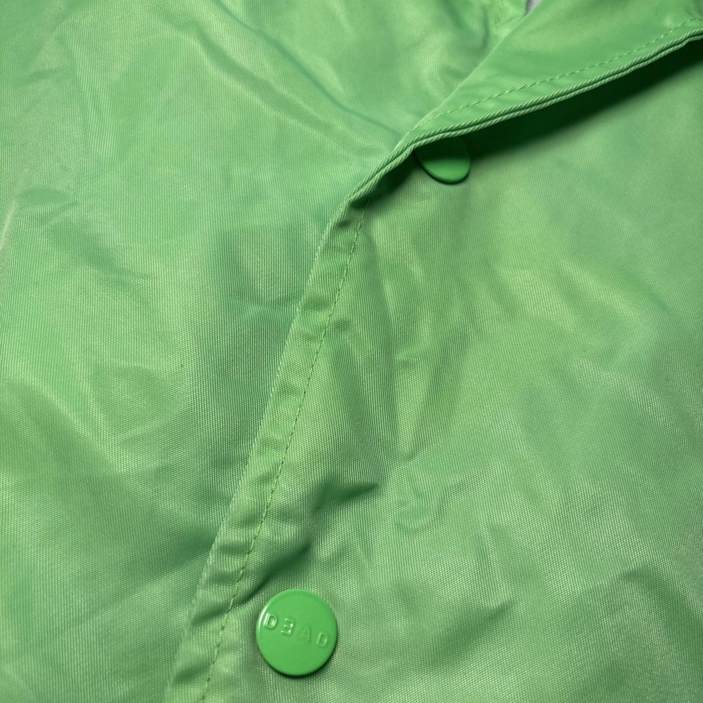 Genuine New Dead Studios Jacket  Box Logo Long Sleeve Green Y2K Size 2 (S/M)