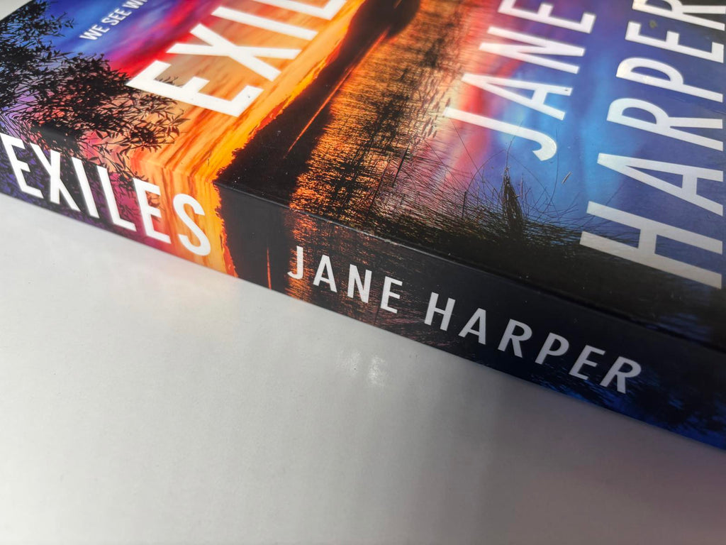 Exiles by Jane Harper - Mystery & Thriller Hardcover Book