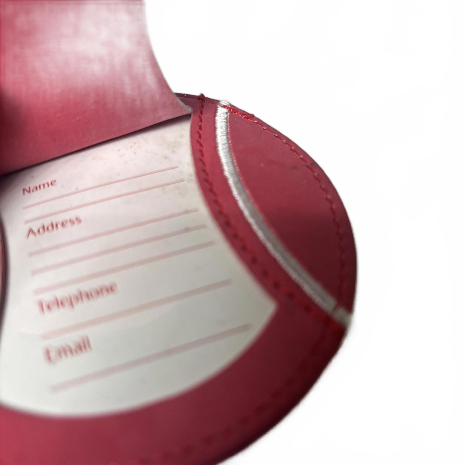 EMIRATES AIRLINES LUGGAGE TAG - I LOVE EMIRATES - AUSTRALIAN OPEN (WORDS)