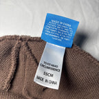 Fortnite Beanie Hat Brown One Size 55cm Knit Winter Casual