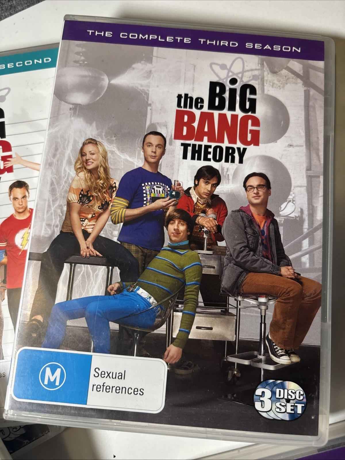 The Big Bang Theory Seasons 1-5 DVD Free Postage