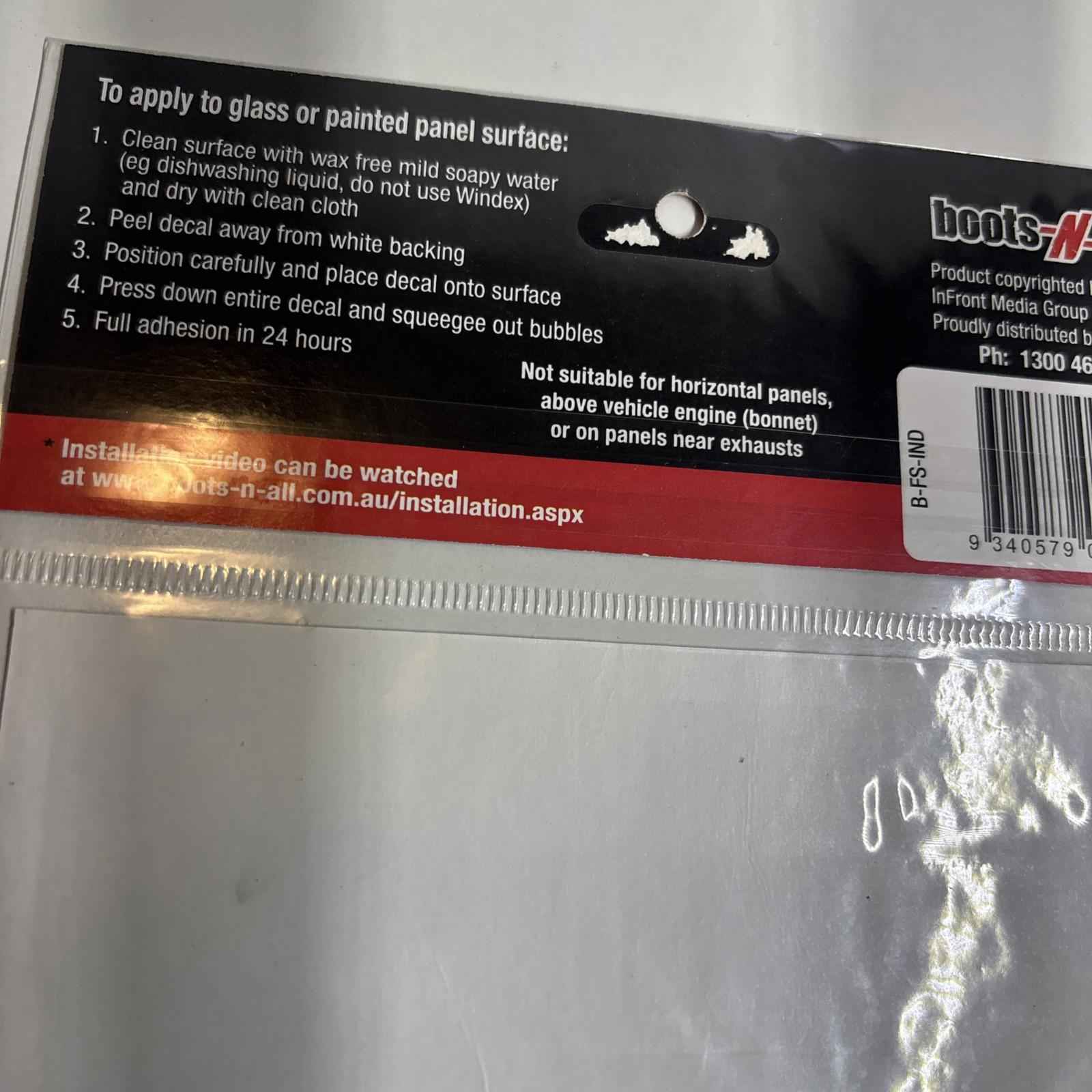 India Flag Stickers x4 3" & 2" Car Vinyl Decals