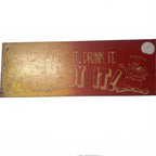 Vintage Metal Advertising Sign for XXXX Bitter Ale