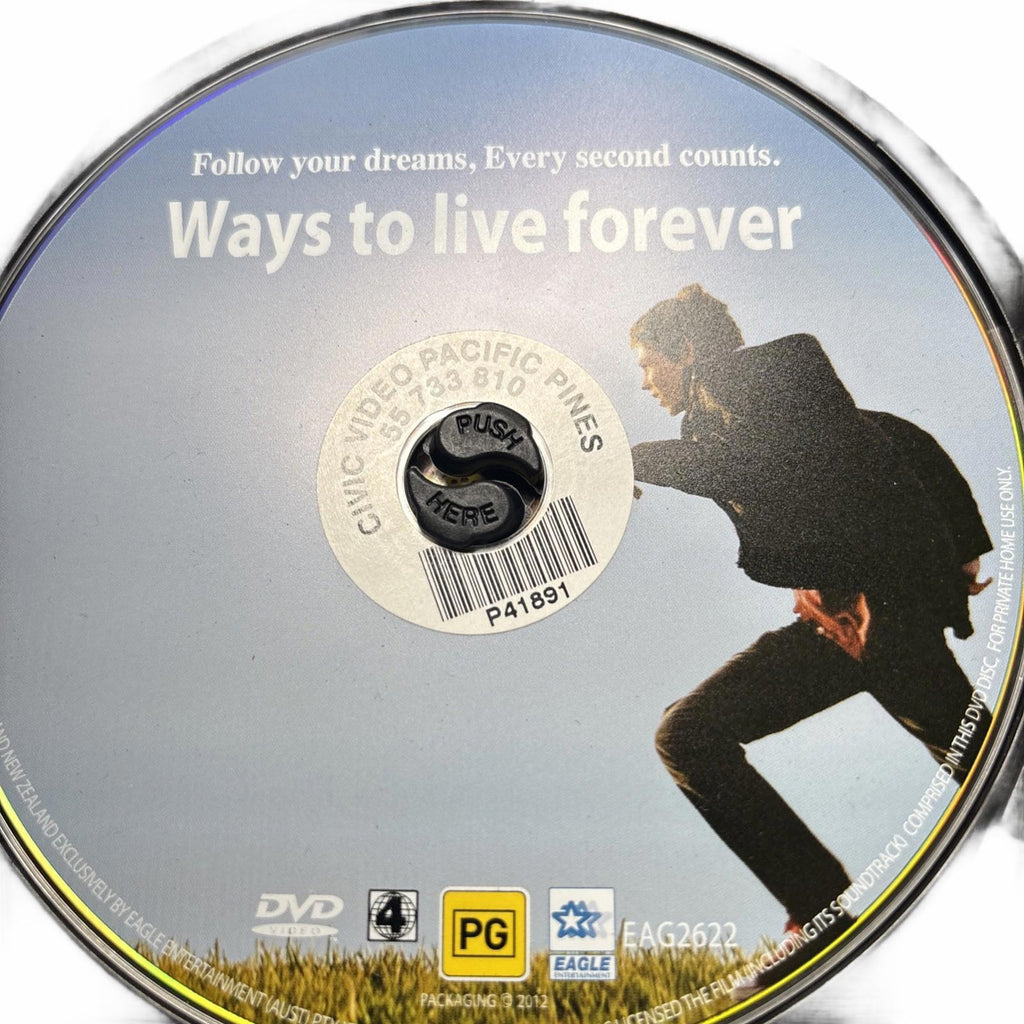 Ways To Live Forever DVD Region 4 - Come Sell Nearly Anything