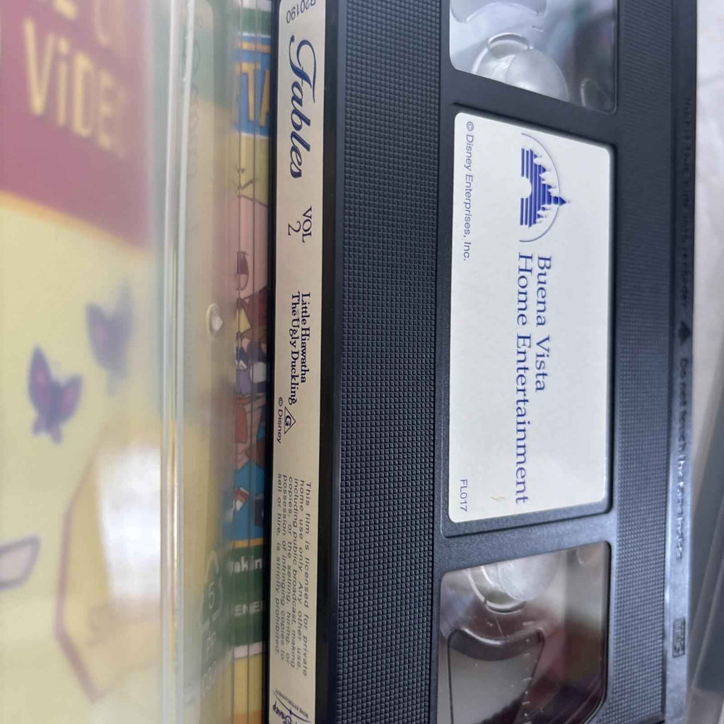 Fables - Volume 1 & 2 - Walt Disney - VHS Video
