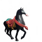 KHAN Disney MULAN Princess Movie HORSE PVC TOY Playset Figure 2 3/4" FIGURINE!