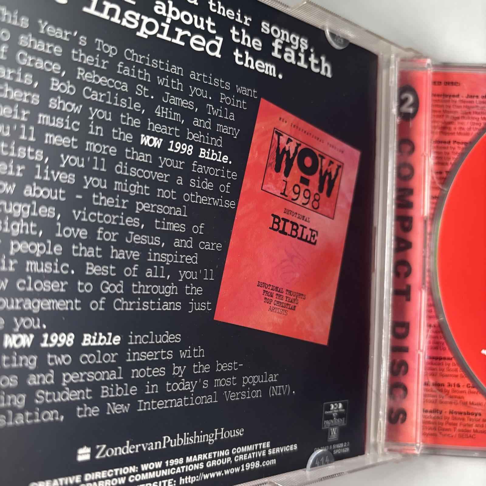 WOW 1998: 30 Top Christian Artists & Songs by Various Artists (CD, 1997)