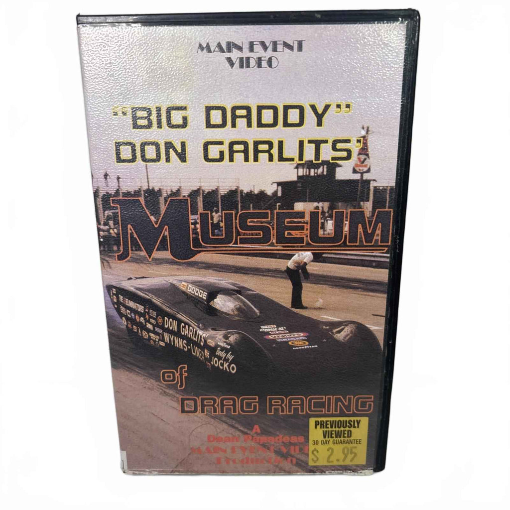Big Daddy Don Garlits Museum Of Drag Racing VHS Tape