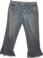 Denim Company Women's Flare Jeans Size 10 Medium Blue #WomensJeans #FlareJeans - Come Sell Nearly Anything