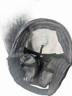 Rickos Black Mesh Baseball Cap Chicago Bulls Logo