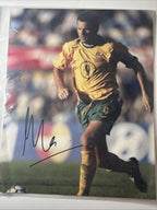 MARK VIDUKA Signed Australia Soccerroos Player Action Photo Soccer