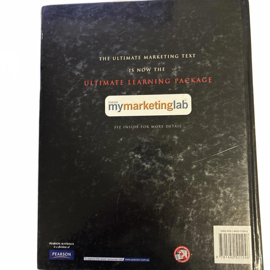 Marketing 8th Edition Kotler Brown Burton Deans Armstrong Pearson Hardcover - Come Sell Nearly Anything