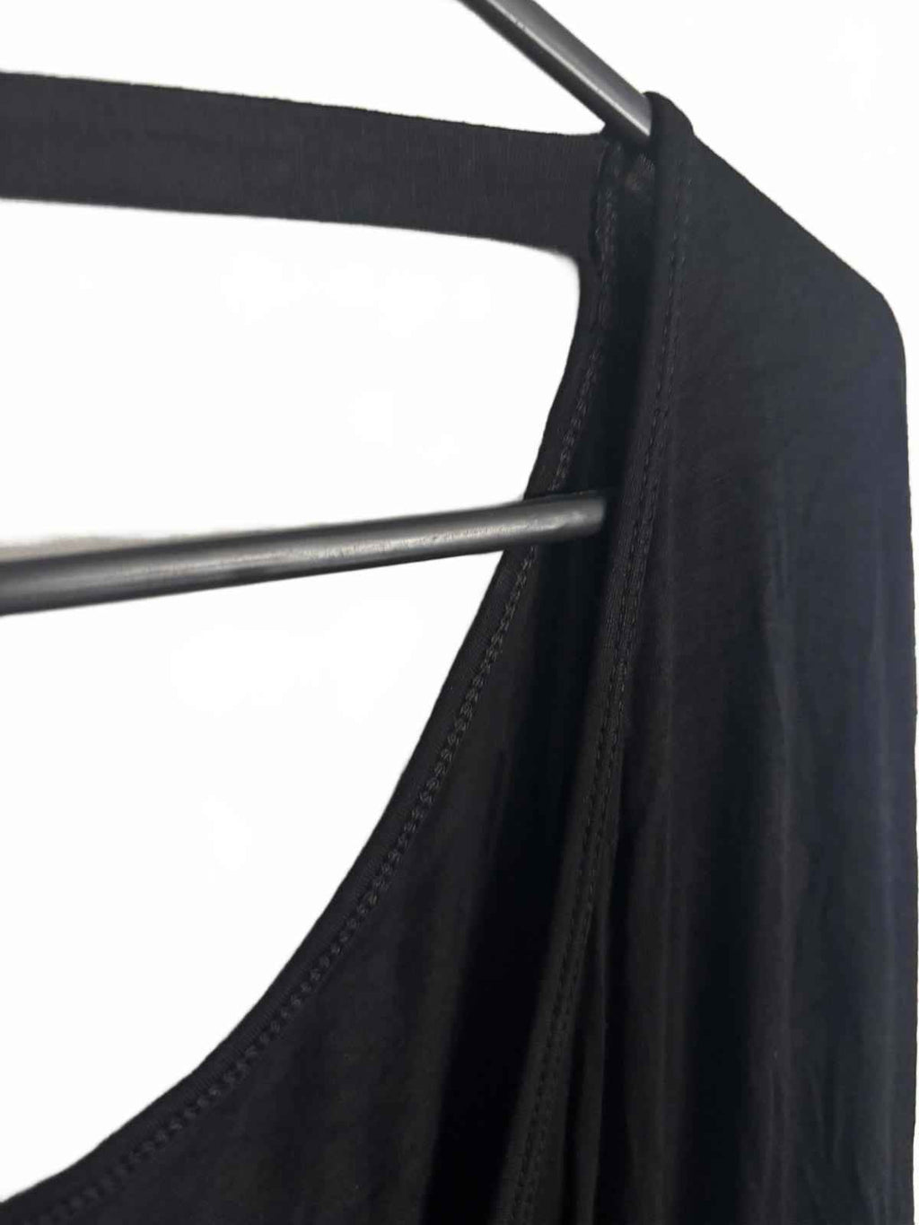 Miss Me Black Dress with Zipper Detail