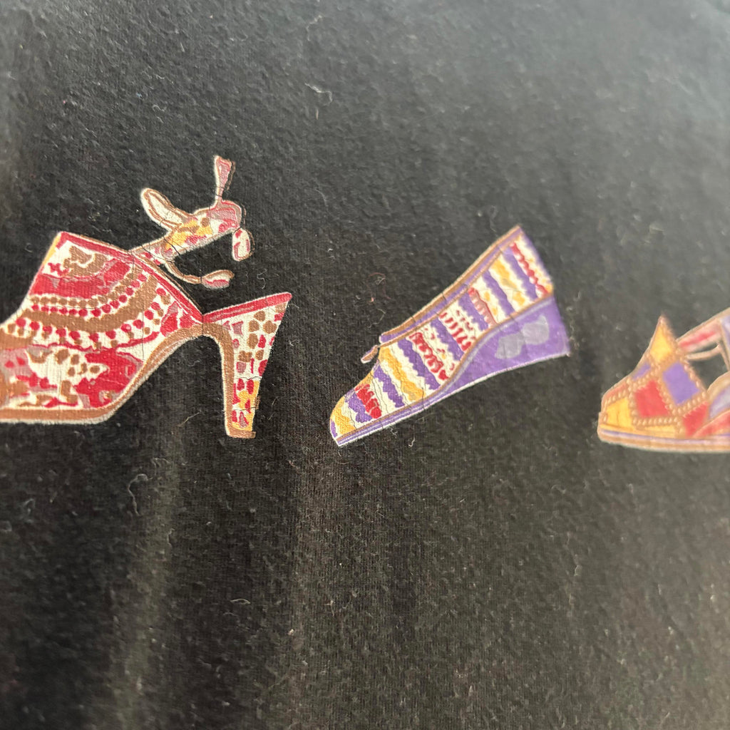 Kariha Women's Long Sleeve Top Size 12 Black Embellished - Come Sell Nearly Anything