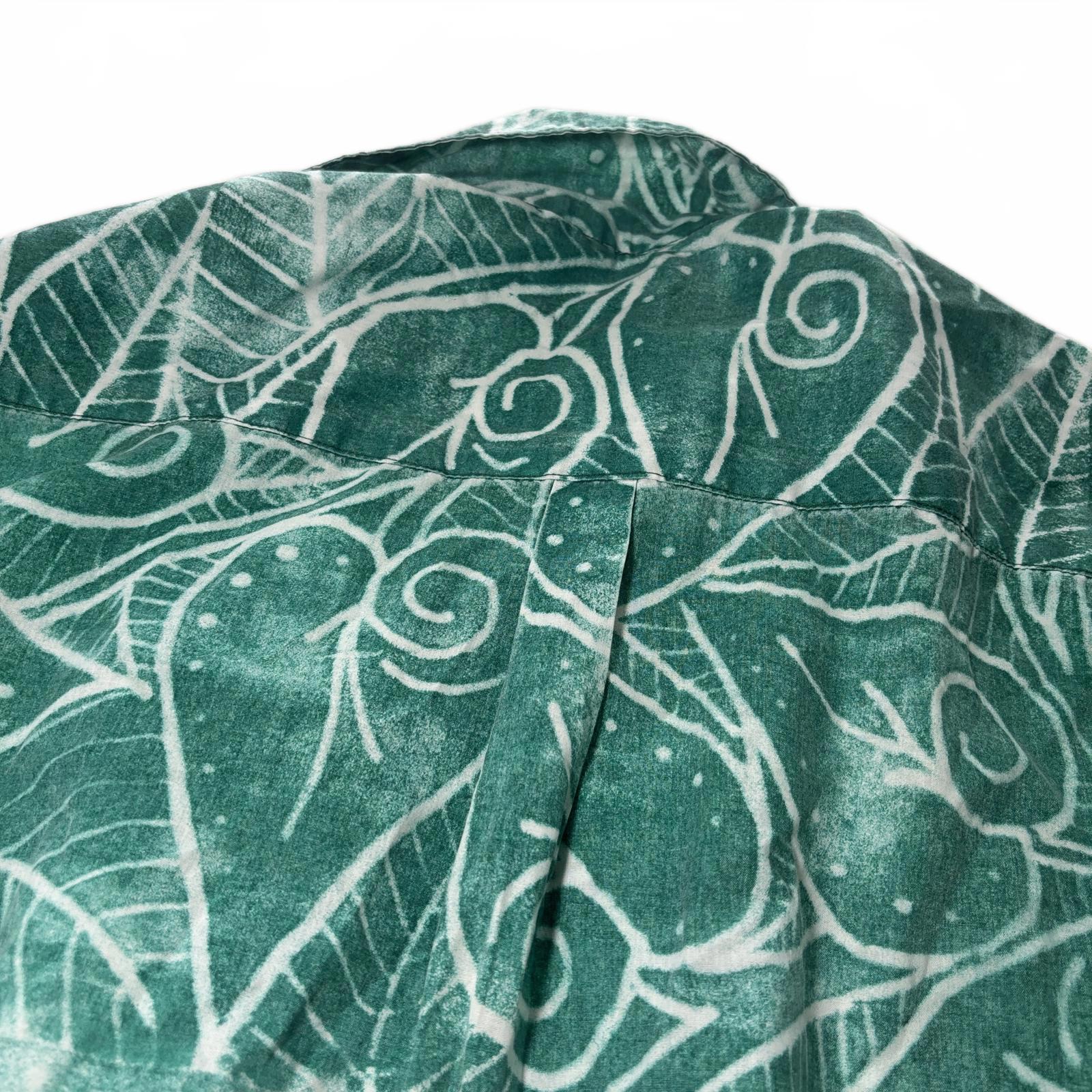 G&T Schuster Designs Mens Samoa Shirt Size L Summer Vintage Tropical