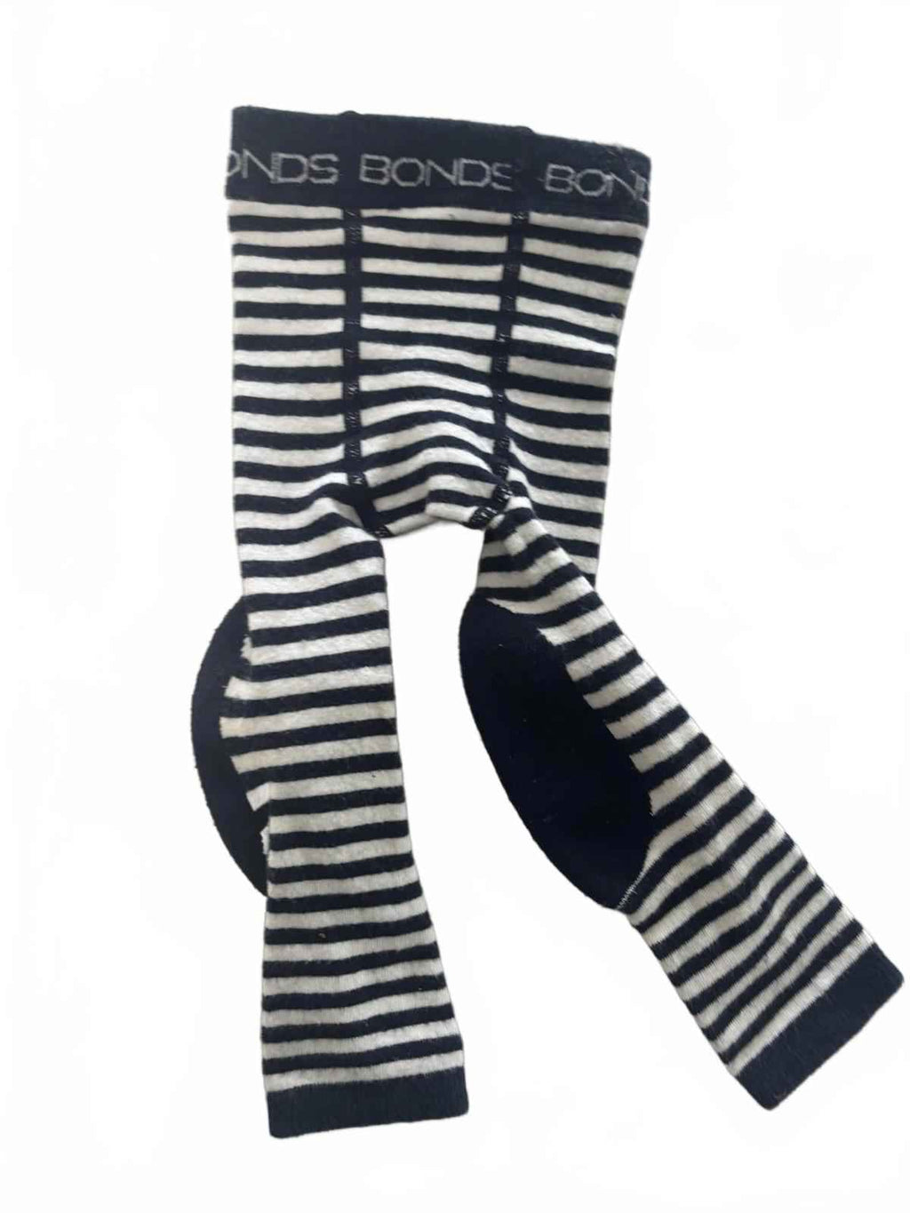 Bonds Baby Leggings  s Size 6-18 Months Striped Navy White